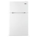 Summit Appliance 3.2 Cubic Feet cu. ft. Freestanding Mini Fridge w/ Freezer Metal in White | 32.63 H x 19 W x 19.75 D in | Wayfair CP34WADA