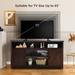 59 Inch TV Stand Media Center Console Cabinet with Barn Door for TV's 65 Inch - 59" x 16" x 32.5" (L x W x H)