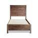 Grain Wood Furniture Montauk Distressed Solid Wood Panel Bed