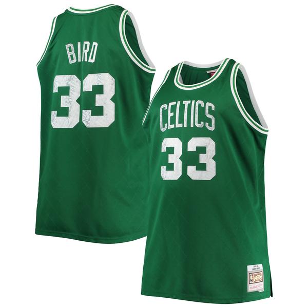 mens-mitchell---ness-larry-bird-kelly-green-boston-celtics-big-tall-1985-86-nba-75th-anniversary-diamond-swingman-jersey/