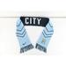 Nike Accessories | Nike Fc Manchester City Soccer Football Club Spell Out Big Swoosh Fringed Scarf | Color: Blue | Size: Os