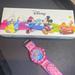 Disney Accessories | Disney Princess Watch. Nib. Includes Disney Box With Time Telling Instructions | Color: Blue/Pink | Size: Os