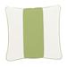 Colorblock Sunbrella Outdoor Pillow - Cornflower/White, 12" x 20" - Ballard Designs Cornflower/White 12" x 20" - Ballard Designs