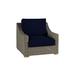 Sutton Seat & Back Replacement Cushion Cover - Sandberg Pewter InsideOut - Ballard Designs Sandberg Pewter InsideOut - Ballard Designs