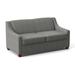 Edgecombe Furniture Phillips 68" Recessed Arm Sofa Bed w/ Reversible Cushions Polyester in Red | 34.5 H x 68 W x 36 D in | Wayfair 21958PCONDOV03