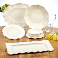 Certified International Perlette 12 Piece Melamine Dinnerware Set, Service For 4 Melamine in White | Wayfair 89537