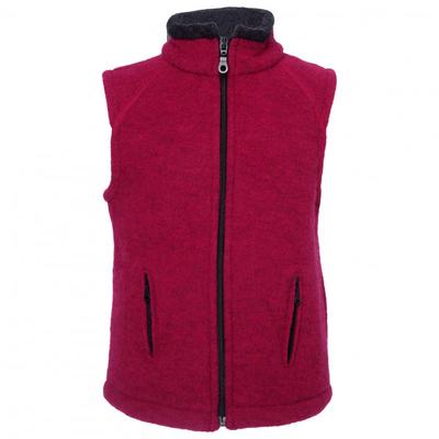 Reiff - Kid's Fleeceweste Colori - Merinoweste Gr 86/92 rot