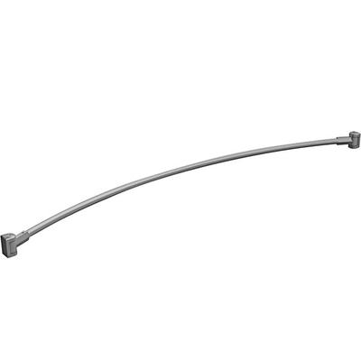 American Specialties, Inc. 10-1201-B 60" Stainless Steel Curved Shower Curtain Rod