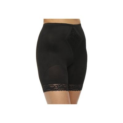 Plus Size Women's Waistline Thigh Shaper by Rago in Black (Size 2X)