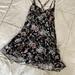 American Eagle Outfitters Dresses | American Eagle Floral Sundress | Color: Black/White | Size: S