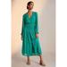 Anthropologie Dresses | Anthropologie Smocked Maxi Dress | Color: Green | Size: S