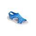 Wide Width Women's The Serafina Sandal by Comfortview in Blue Multi (Size 7 1/2 W)