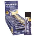 IronMaxx Protein 30 Eiweißriegel - Blueberry 24 x 35g | palmölfreier und glutenfreier Proteinriegel mit Vitaminen | für zuckerreduzierte und Low-Carb-Ernährung geeignet