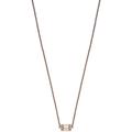 Emporio Armani Necklace for Women , Total length: 40cm+ 5cm adjustable chain Size rondel: 12x10x2mm Rose Gold Stainless Steel Necklace, EGS2828221