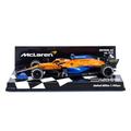 Minichamps 537215803 1:43 Mclaren F1 Team MCL35M-Daniel Ricciardo-Winner Italian GP 2021 Collectible Miniature Car, Multicoloured