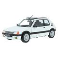 Norev NV184849 1:18 205 GTI 1.6 1988-White Peugeot Collectable Model, Multi