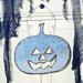 The Holiday Aisle® Architha Pumkin Sign in Blue | Wayfair 676BB733CDB84F359EE6750070437ADC