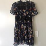 Anthropologie Dresses | Anthropologie Casual Dress | Color: Black/Blue | Size: S