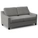 Edgecombe Furniture Clark 74" Square Arm Sofa Bed w/ Reversible Cushions Other Performance Fabrics | 34 H x 74 W x 36.5 D in | Wayfair