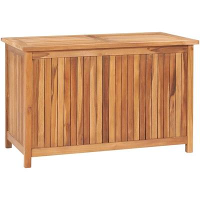 Vidaxl - Gartenbox 90x50x58 cm Massivholz Teak