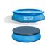 Intex 10'x30'x30" Inflatable Round Swimming Pool & 10' Pool Debris Cover Tarp - 18.9