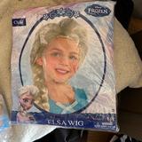 Disney Costumes | Child’s Disney Frozen Elsa Wig | Color: Tan | Size: Osg