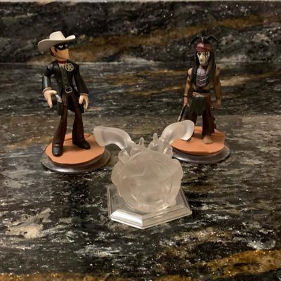 Disney Video Games & Consoles | Disney Infinity Characters Lone Ranger Set | Color: Black/Tan | Size: Os