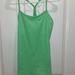 Lululemon Athletica Tops | Lime Green Lululemon Tank Top With Built In Bra Size 6 | Color: Green | Size: 6