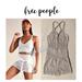 Free People Shorts | Free People Good Karma Running Shorts In Ice Gray And Good Karma Crop Top! | Color: Gray/Silver | Size: S
