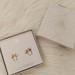 Disney Jewelry | Firm! Nwt Disney Parks Rose Gold Minnie Mouse Ears With Bow Studded Earrings | Color: Gold/Pink | Size: Os