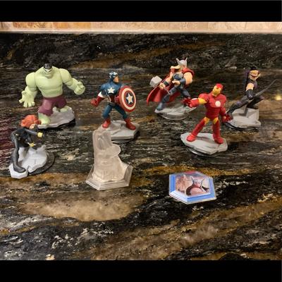 Disney Video Games & Consoles | Disney Infinity Characters Avengers Bundle | Color: Green/Red | Size: Os