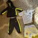 Nike Matching Sets | Nike Kids Pant And Jacket Set And Nike Soccer Shirt And Shorts Set | Color: Black/White/Yellow | Size: 9-12mb