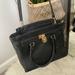 Michael Kors Bags | Michael Kors Black Leather Bag / Shoulder Bag | Color: Black | Size: Os