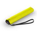 Knirps Ultra US.050 Slim Manual Pocket Umbrella - Ultra Light and Flat - Storm Proof - Windproof - 21 cm, Yellow, S