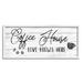 Stupell Industries Coffee House Love Brews Here Kitchen Calligraphy Typography Gray Farmhouse Rustic Framed Giclee Texturized Art By Natalie Carpentieri | Wayfair