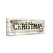 The Holiday Aisle® Rustic Merry Christmas Friends & Family Sign Canvas/Metal in Black/Green | 17 H x 40 W in | Wayfair