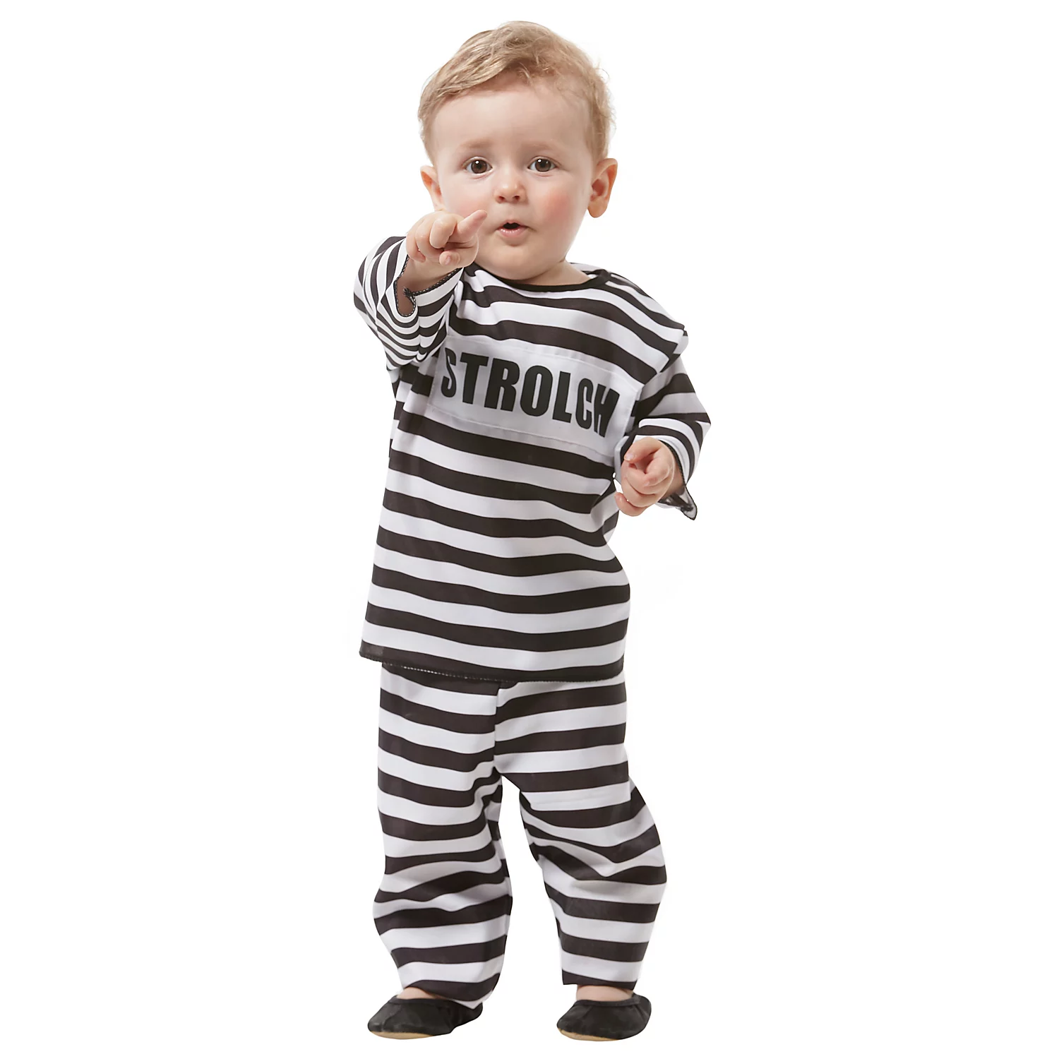 Sträfling-Kostüm für Kleinkinder Image