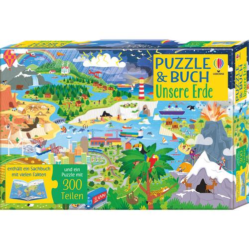 Puzzle-Und-Buch-Reihe - Puzzle & Buch: Unsere Erde