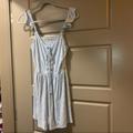 American Eagle Outfitters Pants & Jumpsuits | American Eagle Romper | Color: Blue/White | Size: M