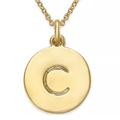 Kate Spade Jewelry | Kate Spade 12k Gold-Plated Initial “C” Necklace One In A Million | Color: Gold | Size: Os