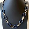 J. Crew Jewelry | J. Crew Necklace | Color: Blue/Silver | Size: Os