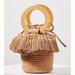 Anthropologie Bags | Hp Anthropologie Woven Bucket Bag | Color: Tan | Size: 14.4"H X 10"W X 3"D