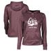 Women's Maroon Montana Grizzlies Social Work Pullover Hoodie