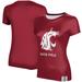 Women's Crimson Washington State Cougars Water Polo T-Shirt