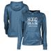 Women's Blue Hood College Blazers Lacrosse Pullover Hoodie