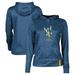 Women's Blue Rochester Yellow Jackets Chess Pullover Hoodie