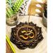 Trinx Ebros Feng Shui Zen Buddha Ohm Symbol Sacred Lotus Mandala Flower Medallion Incense Stick Burner Holder Figurine Zen Home Aromatherapy Meditation Scul | Wayfair