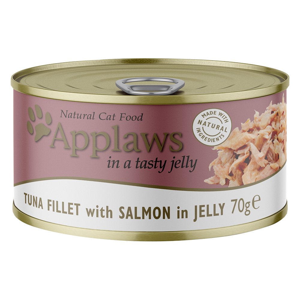 Applaws in Jelly 12 x 70 g Alimento umido per gatti - Tonno con Salmone