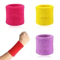 Bracelet de Sport en coton coloré unisexe protège-poignet protection de poignet pour la course à