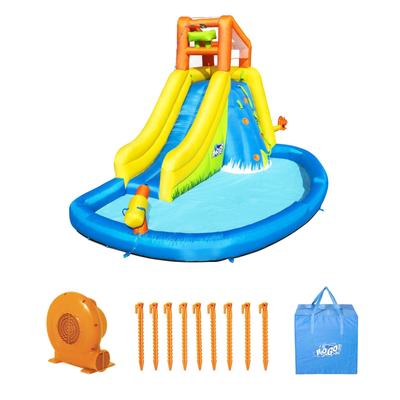 Bestway H2OGO! Mount Splashmore Kids Outdoor Inflatable Water Slide Splash Park - 47.69